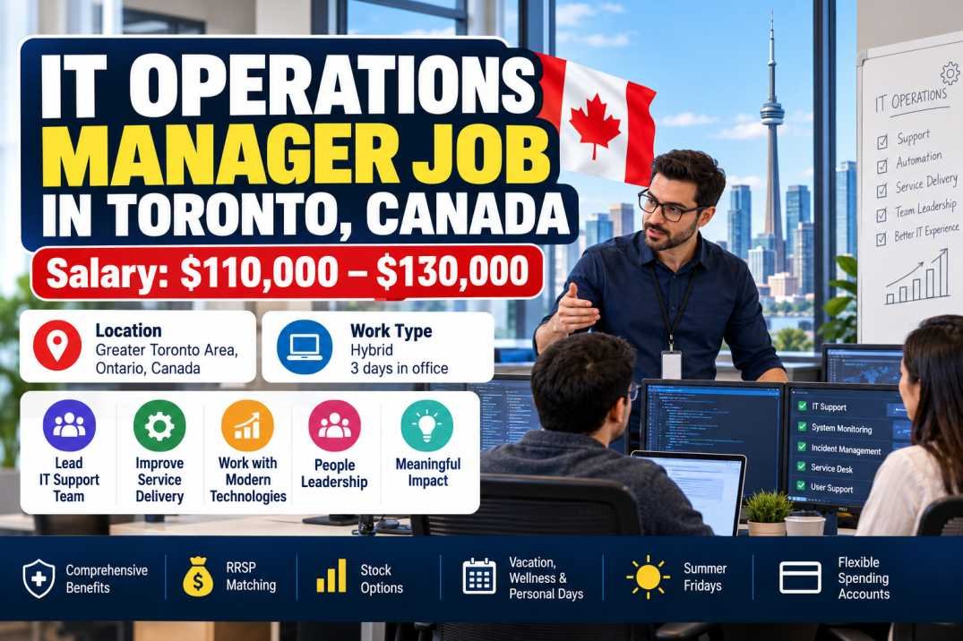 IT Operations Manager Jobs in Canada